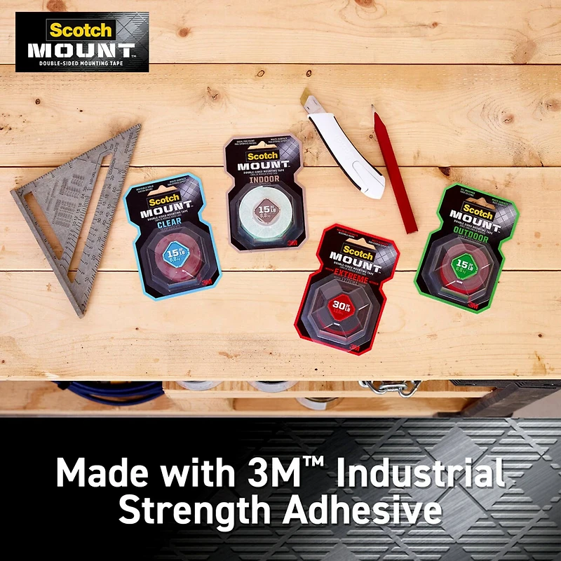 12 Pack: Scotch® Clear Mounting Tape