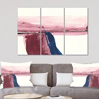 Designart - Patch of Dirty Pink I