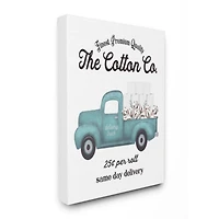 Stupell Industries Toilet Paper Delivery Truck Canvas Wall Art