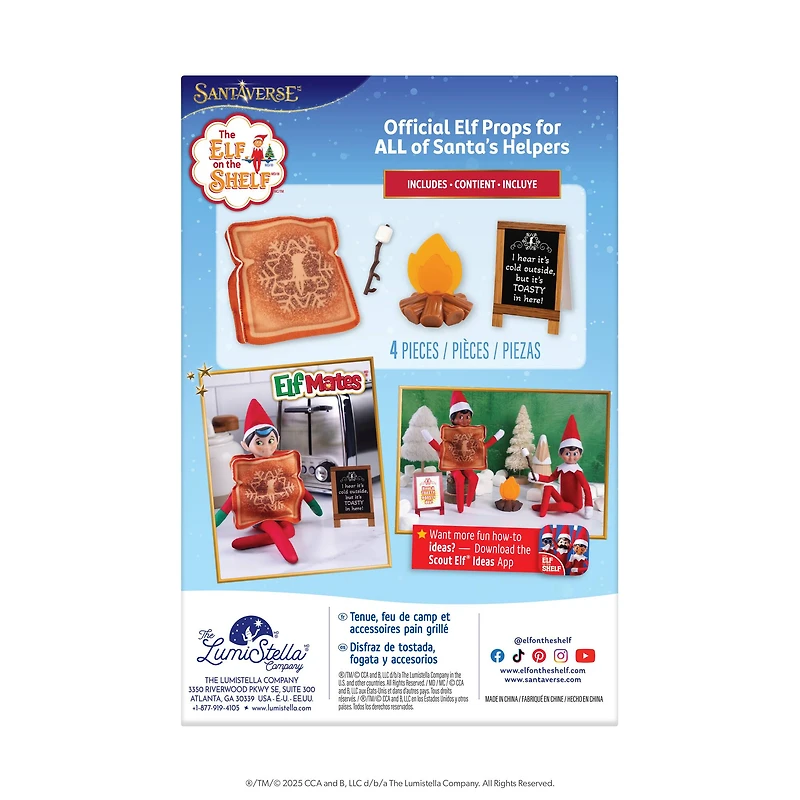 The Elf on the Shelf® Polar Props™ Toasty Roasty Set