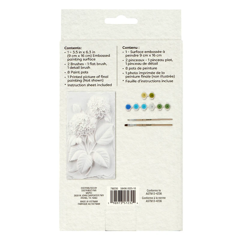 Blue Hydrangea Relief Painting Kit by Artist's Loft®