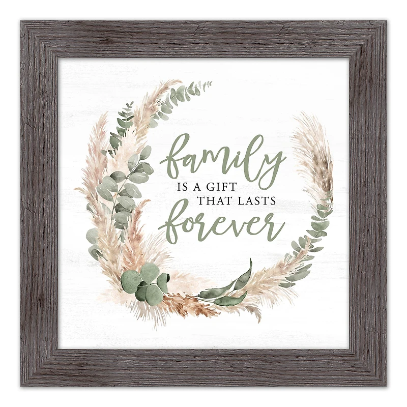 Family Forever Western 16" x 16" Framed Print