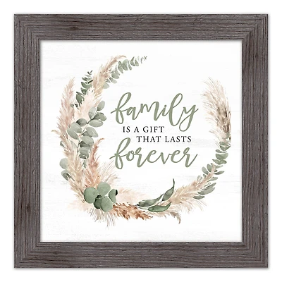 Family Forever Western 16" x 16" Framed Print