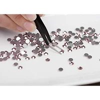 12 Piece Precision Tweezer Set with Case by Bead Landing™