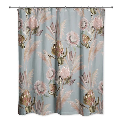 Protea Blooms Shower Curtain