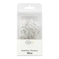 Clear Pushpins by B2C®, 100ct.