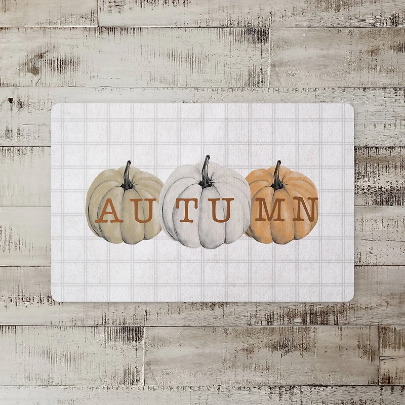 Autumn Pumpkins Floor Mat
