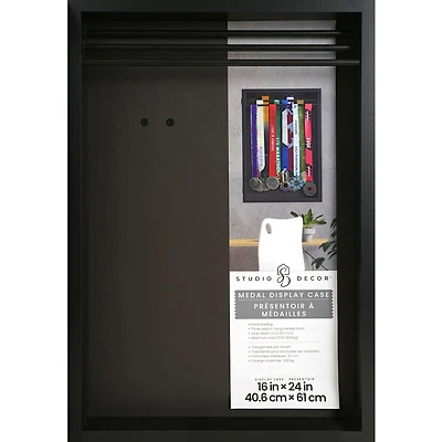 16" x 24" Black Medal Display Case by Studio Décor®