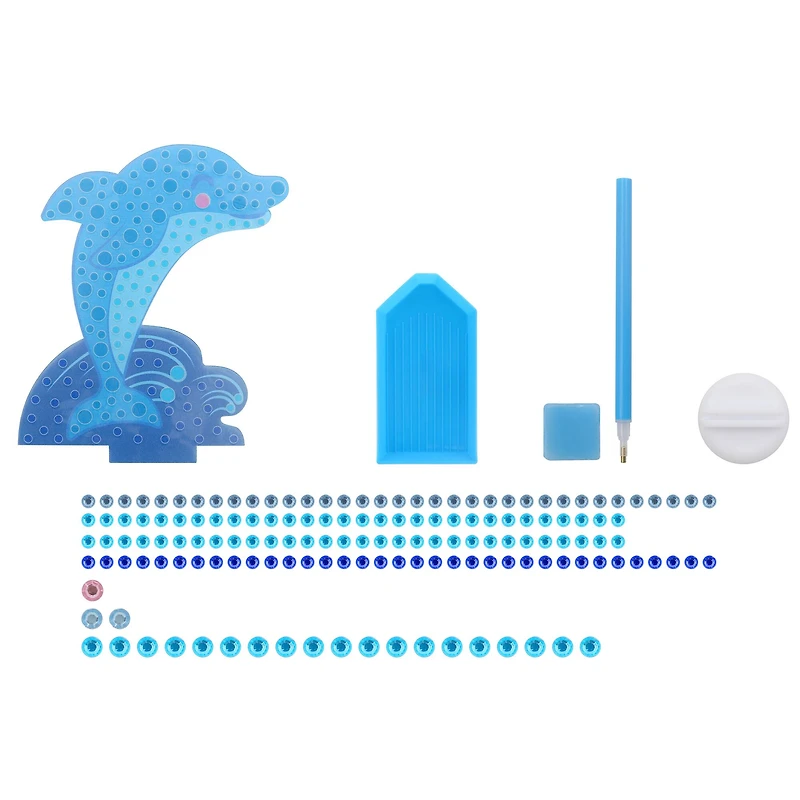 2D Dolphin Diamond Art Kit by Creatology™