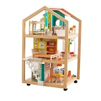 KidKraft So Stylish Mansion Dollhouse With EZ Kraft Assembly™