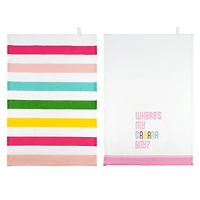 Cabana Tea Towels, 2ct. by Makery®