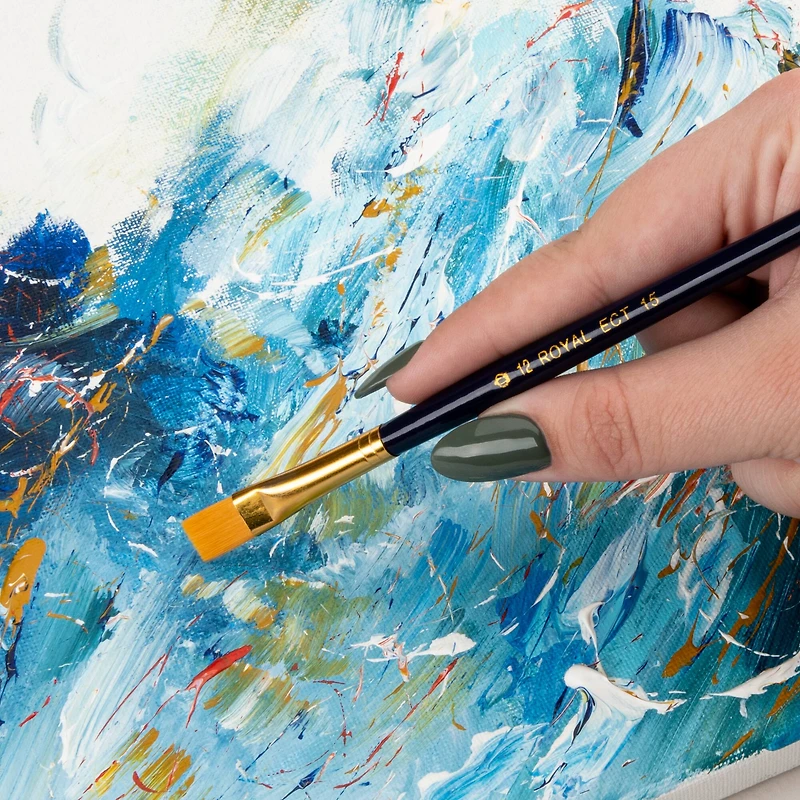 Royal & Langnickel® Golden Taklon Shader School Grade Brush