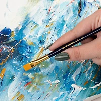 Royal & Langnickel® Golden Taklon Shader School Grade Brush