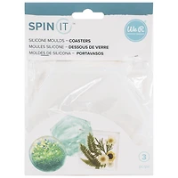 We R Memory Keepers® Spin It™ Silicone Coaster Molds, 3ct