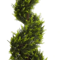 5ft. Potted Cypress Spiral Tree