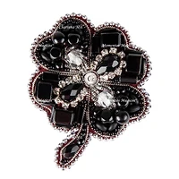 BP-319C Four-Leafed Brooch Beadwork Kit