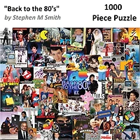 Hart Puzzles Back to the 80s by Steve Smith 1,000 Piece Jigsaw Puzzle