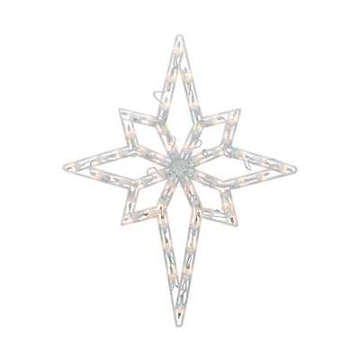 18" Lighted Star of Bethlehem Christmas Window Silhouette Decoration