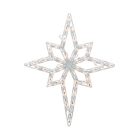 18" Lighted Star of Bethlehem Christmas Window Silhouette Decoration