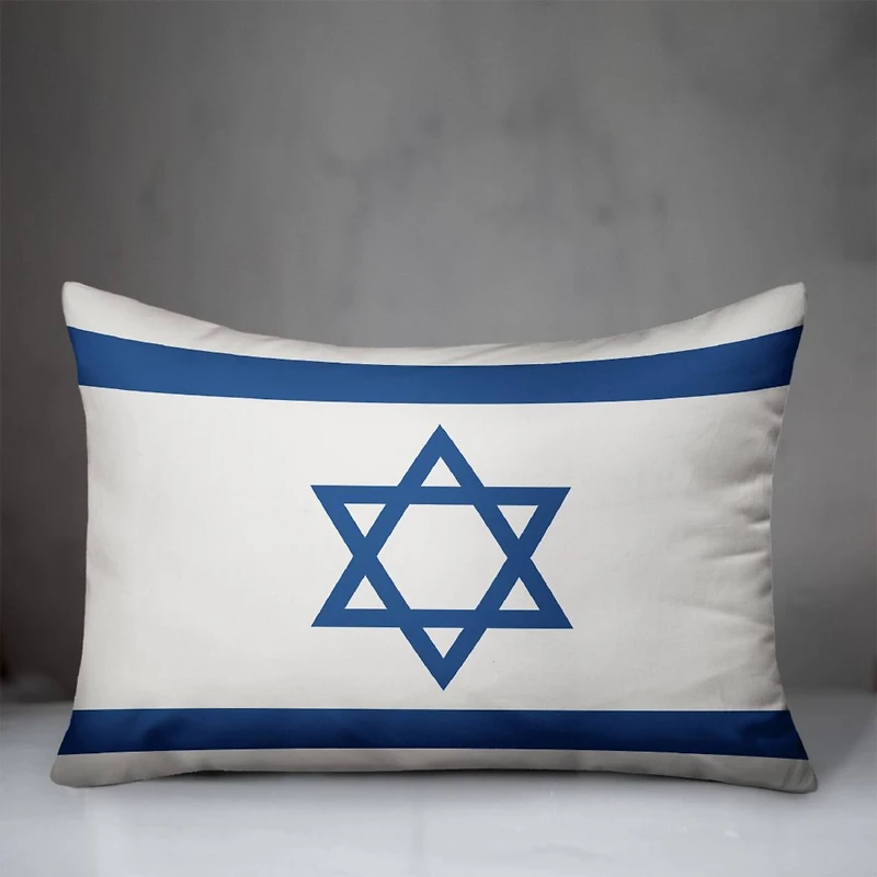 Star of David 14x20 Spun Poly Pillow