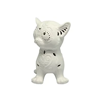 7" DIY LED Dog Ceramic Décor by Ashland®