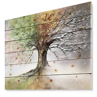 Designart - Tree with Four Seasons