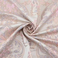 Cosplay by Yaya Han Ivory, Pink & Gold Duchesse Floral Brocade Fabric