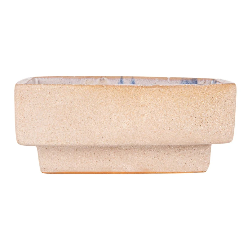 Hello Honey® 7" Square Abstract Artistry Stoneware Bowl