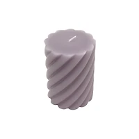 Lightly Fragranced Twist Pillar Candle by Ashland