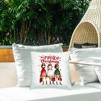 Stupell Industries 18" x 18" Glam Magic of Christmas Outdoor Pillow 