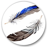 Designart - Colourful Boho Feathers III