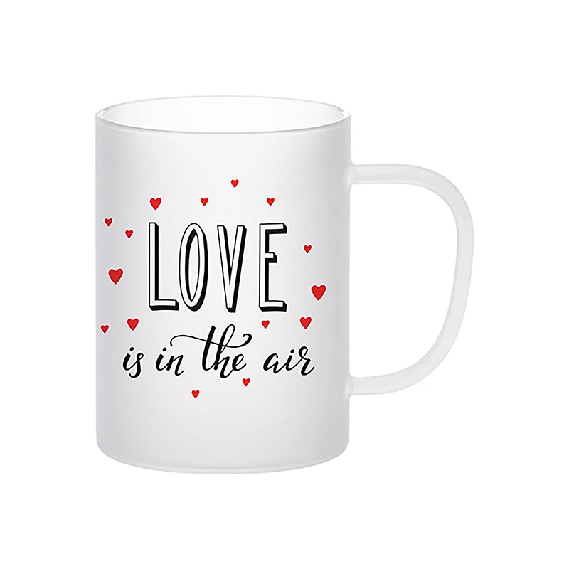 Craft Express 15oz. Frosted White Glass Mug, 4ct.