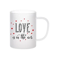 Craft Express 15oz. Frosted White Glass Mug, 4ct.