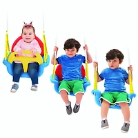 Dolu Toys Deluxe Children's 3-In-1 Safety Swing