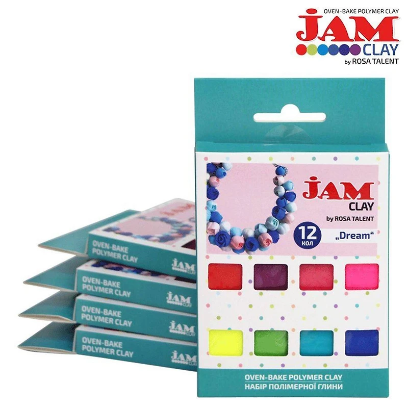 Rosa Talent Jam Clay Dream Oven-Bake Polymer Clay Set