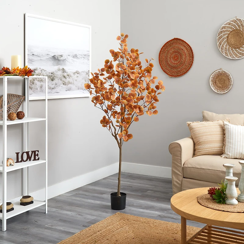 6ft. Potted Autumn Eucalyptus Tree