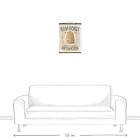 Raw Honey Teak Hanging Canvas