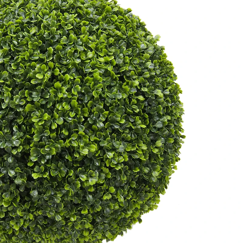 24" Artificial Green Boxwood Ball