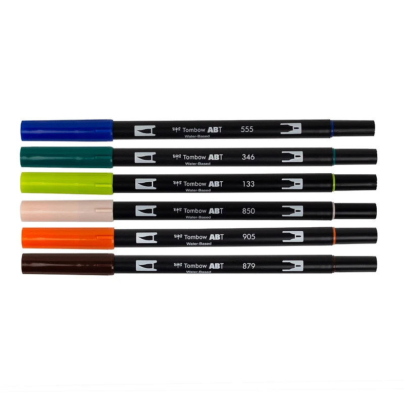 Tombow Wind Manga Illustration Dual Brush Pen Art Set