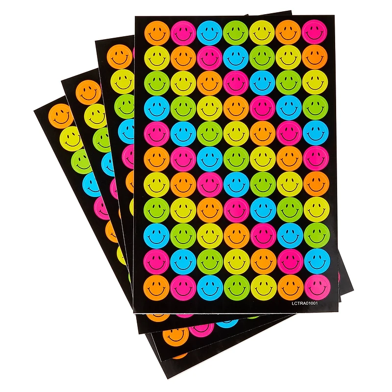Neon Smiley Face Stickers by Recollections™