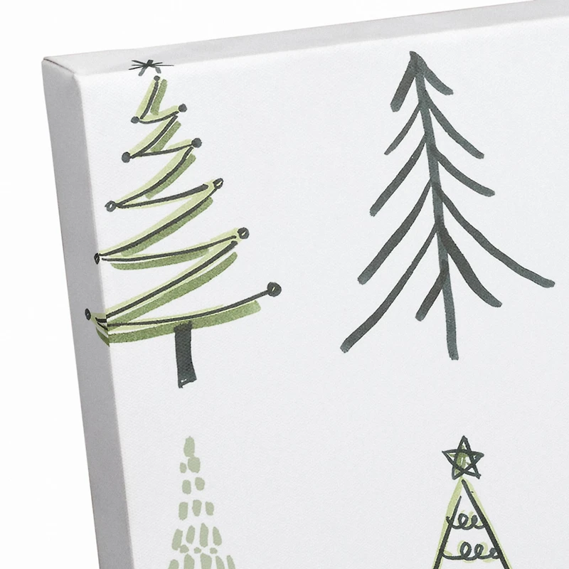 Tree Mat 24x24 Canvas Wall Art