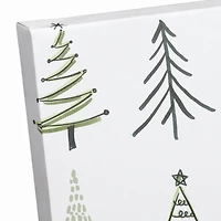 Tree Mat 24x24 Canvas Wall Art