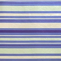 Blue & Silver Stripes Foil Premium Gift Wrap by Celebrate It™