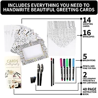 SpiceBox Sketch Plus Cards & Calligraphy Kit 