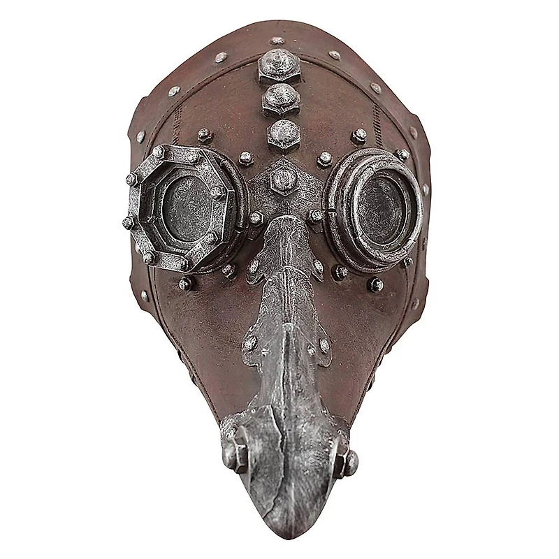 Design Toscano 7.5" Doctor of Death Steampunk Plague Sculptural Mask