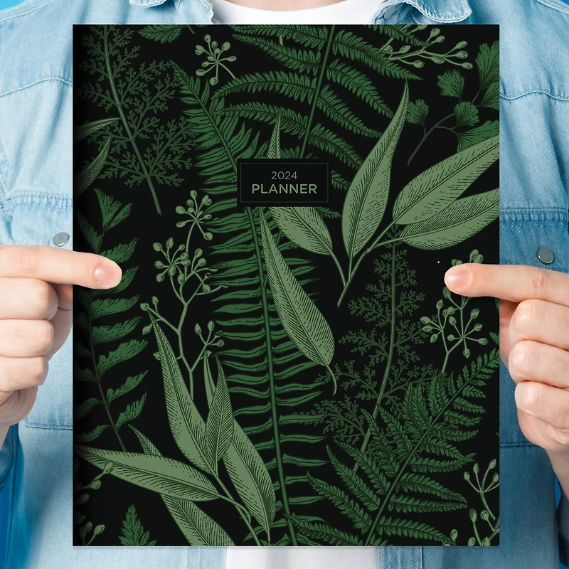 2024 Botanical Dream Large Monthly Planner