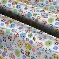Springs Creative Buttons Toss Cotton Fabric