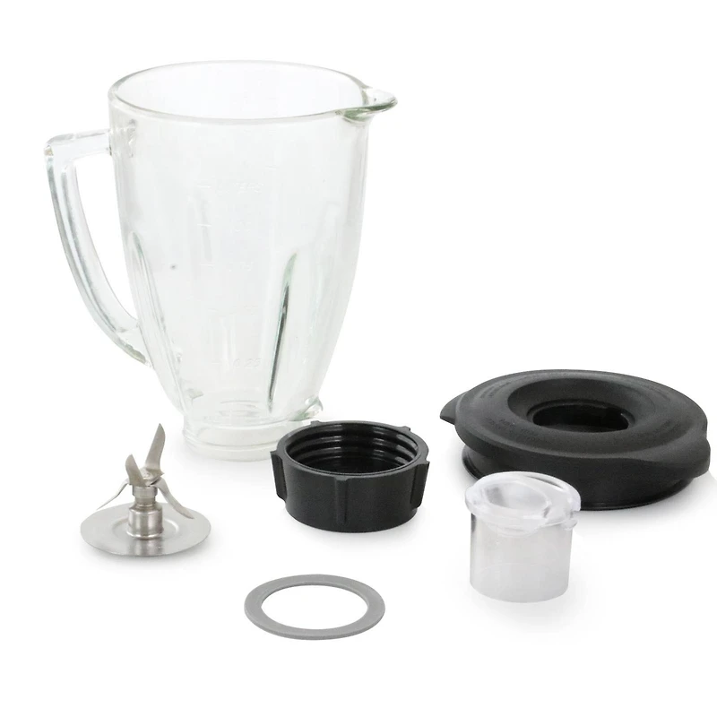Better Chef 48oz. 6 Piece Round Blender Glass Jar Replacement Kit