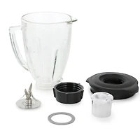 Better Chef 48oz. 6 Piece Round Blender Glass Jar Replacement Kit