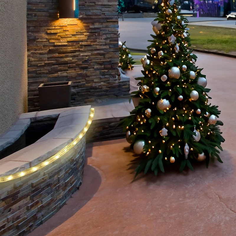288ft. Warm White LED Commercial Grade Outdoor Christmas Rope Lights